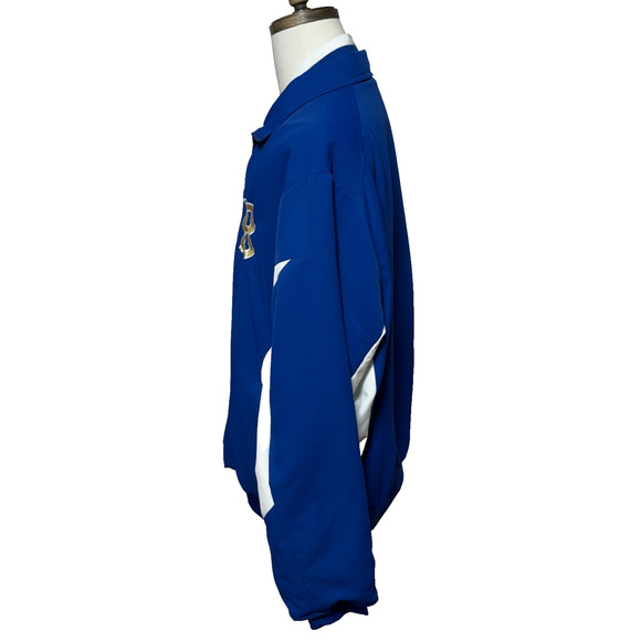 Brooklyn Dodgers Bomber Jacket Mens XL Blue White Therma Base Insulated MLB - Picture 7 of 13
